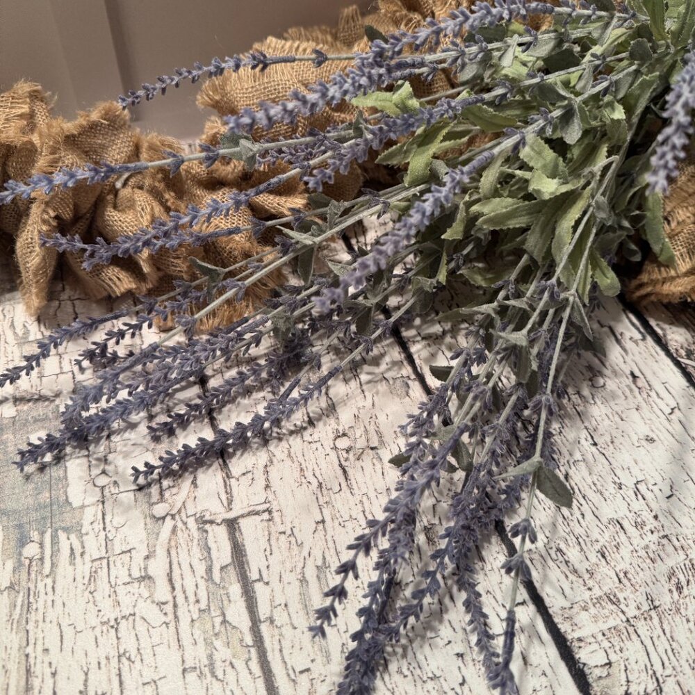 Large Bunch of Faux Lavender Florals - Picture 2 of 2